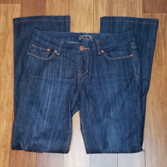 Seven7 Denim - Seven 7 jeans Bootcut, size 28 Dark Denim